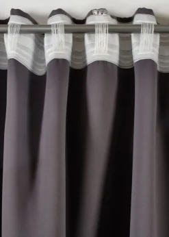 bonprix bonprix Cortina oscurecedora con brillo, también en tamaño extralargo (1 unidad)