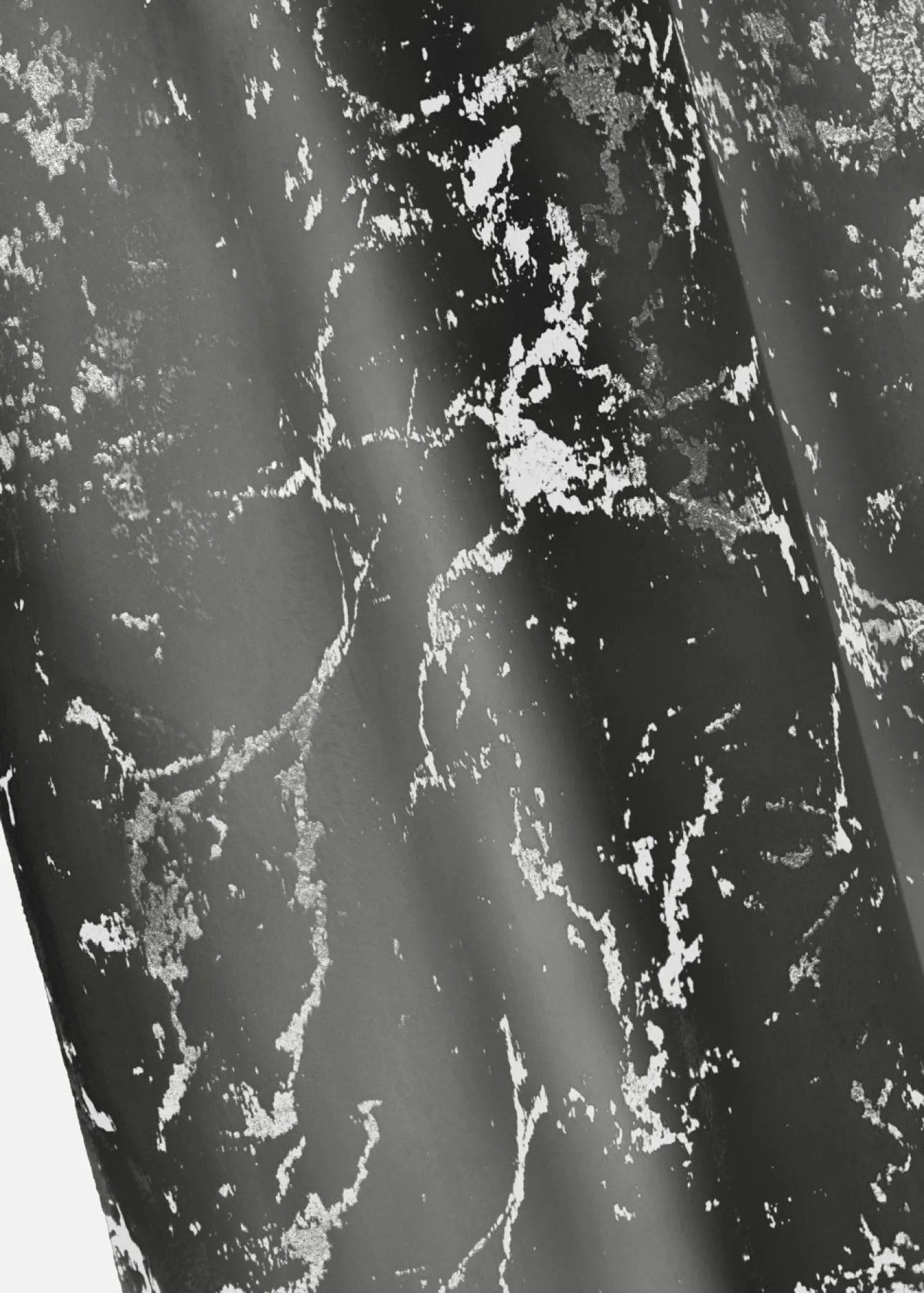 bonprix bonprix Muebles De Dormitorio·Cortinas Opacas|Cortinas Opacas>Cortina oscurecedora con superficie aterciopelada y brillo (1 unidad) Gris oscuro-plateado