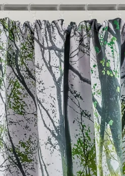 bonprix bonprix Cortina oscurecedora con motivo de bosque (1 unidad)