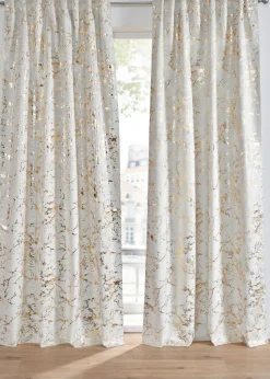 bonprix bonprix Cortina oscurecedora con superficie aterciopelada y brillo (1 unidad)