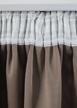 bonprix bonprix Cortina oscurecedora con estructura elegante (1 unidad)