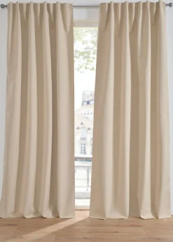 bonprix bonprix Cortina oscurecedora con estructura y reverso del mismo color (1 unidad)