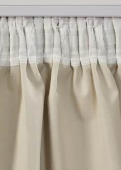 bonprix bonprix Cortina oscurecedora con estructura y reverso del mismo color (1 unidad)