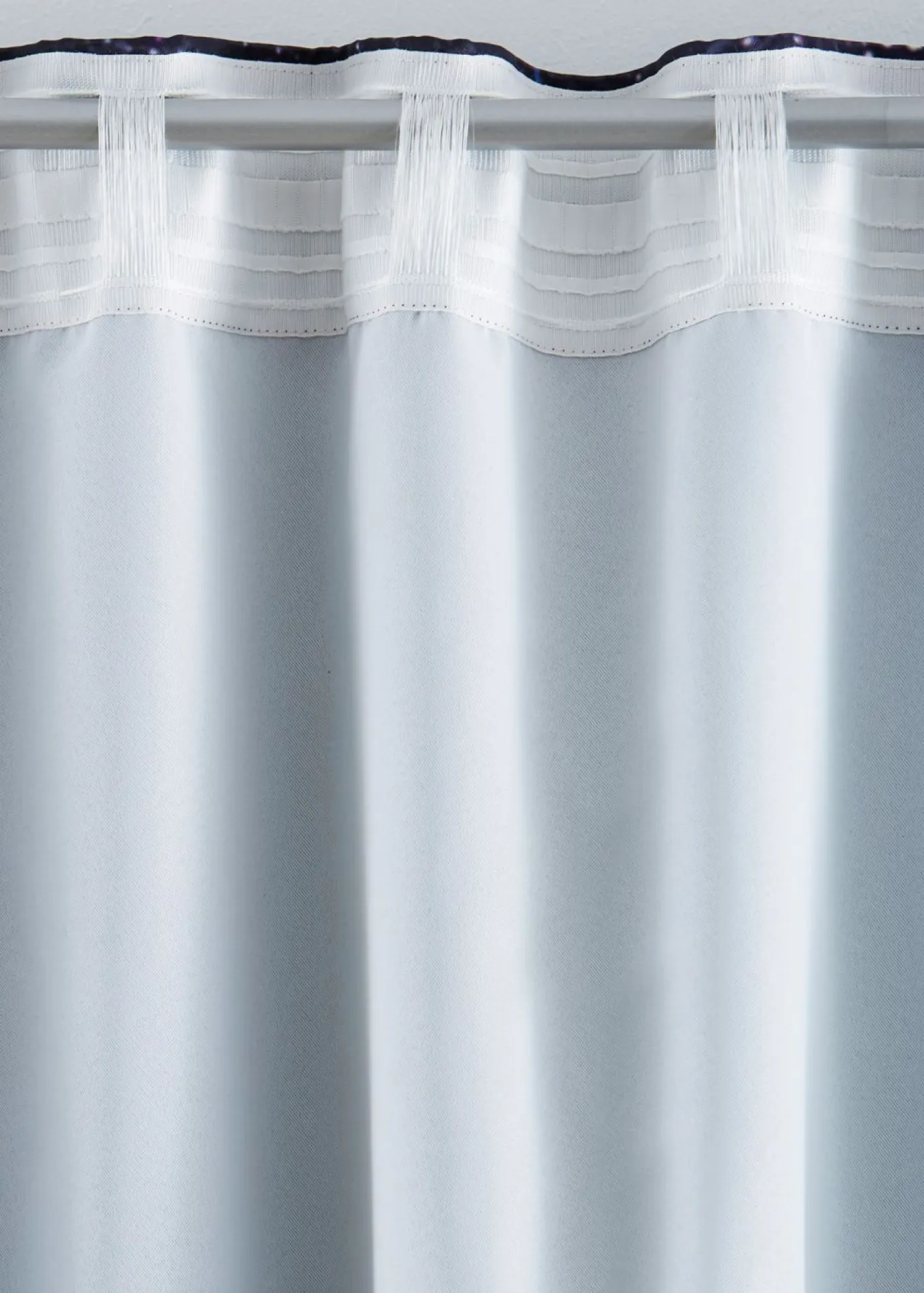 bonprix bonprix Muebles De Dormitorio·Cortinas Opacas|Cortinas Opacas>Cortina oscurecedora con motivo de cielo nocturno (1 unidad) Negro-azul