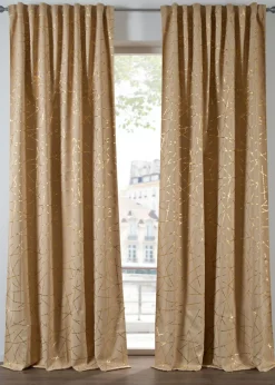 bonprix bonprix Cortina oscurecedora con brillo, también en tamaño extralargo (1 unidad)