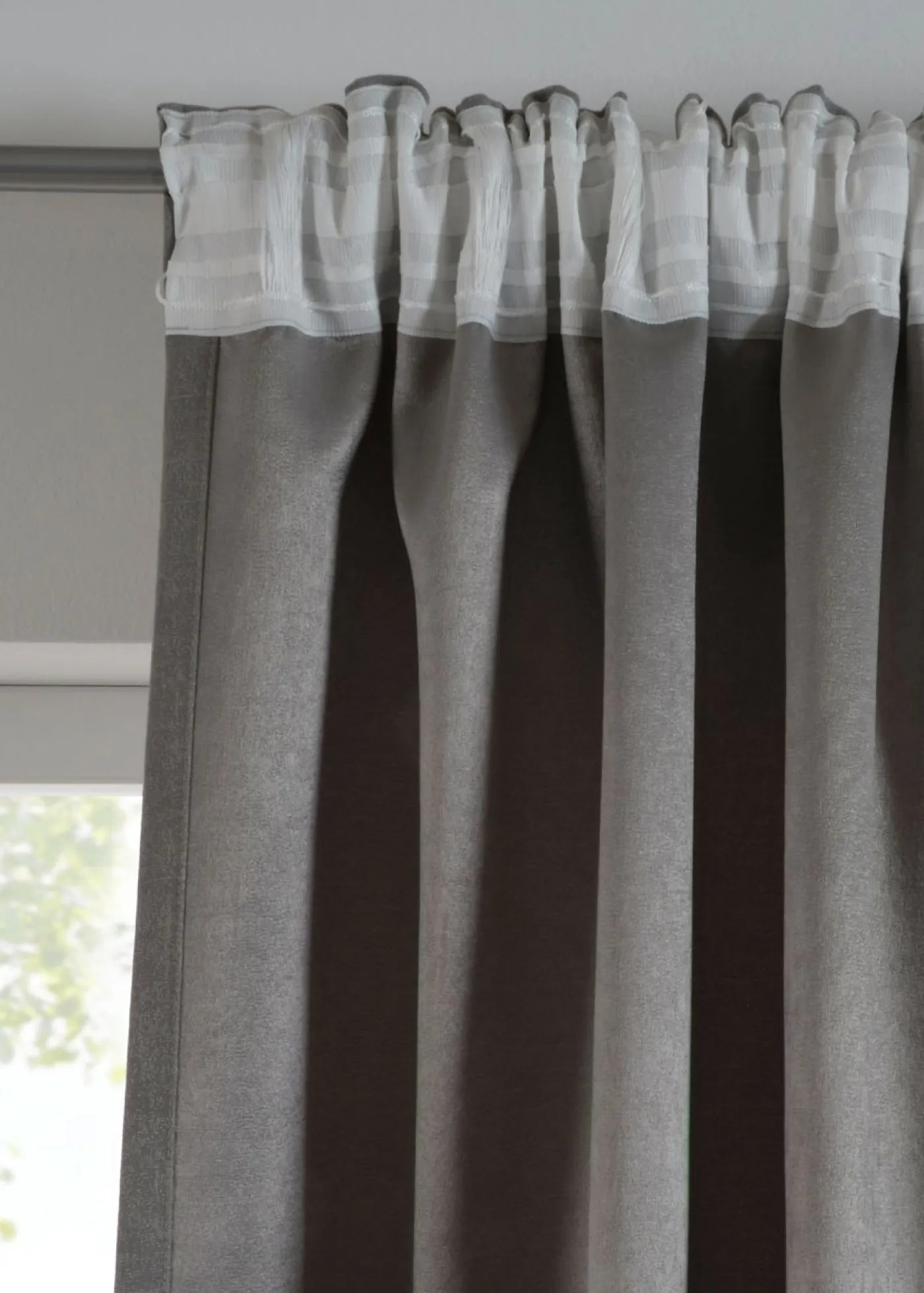 bonprix bonprix Cortina oscurecedora de jacquard (1 unidad)