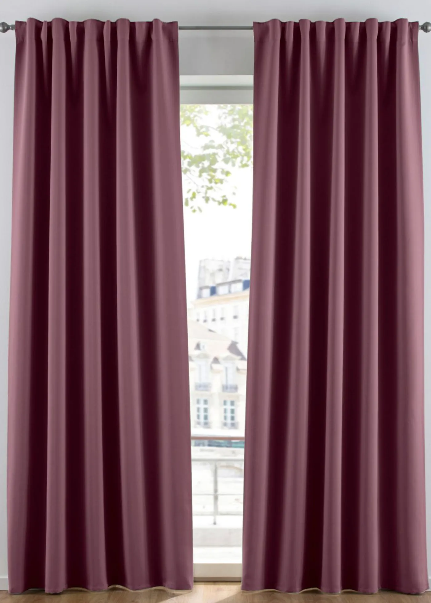 bonprix bonprix Muebles De Dormitorio·Cortinas Opacas|Cortinas Opacas>Cortina oscurecedora en varios tamaños (1 unidad) Baya