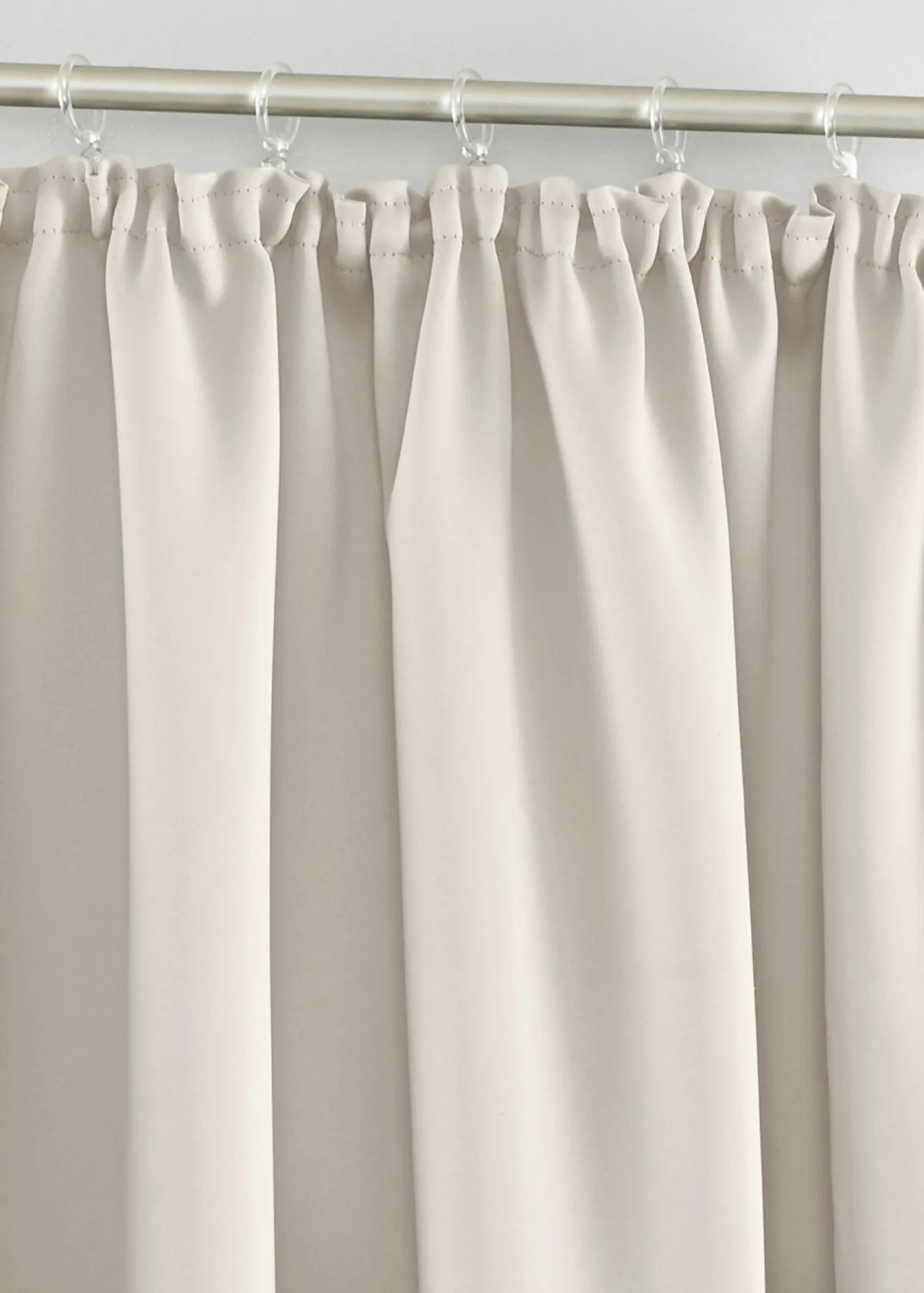 bonprix bonprix Muebles De Dormitorio·Cortinas Opacas|Cortinas Opacas>Cortina oscurecedora en varios tamaños (1 unidad) Crudo