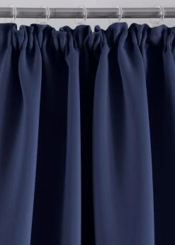 bonprix bonprix Muebles De Dormitorio·Cortinas Opacas|Cortinas Opacas>Cortina oscurecedora en varios tamaños (1 unidad) Azul marino