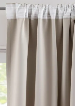 bonprix bonprix Muebles De Dormitorio·Cortinas Opacas|Cortinas Opacas>Cortina oscurecedora en varios tamaños (1 unidad) Crudo