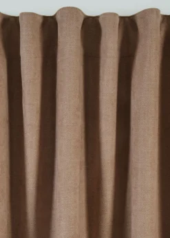 bonprix bonprix Cortinas Opacas|Cortinas Para Dormitorio>Cortina térmica con reverso polar negro (1 unidad) Beige