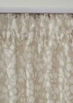 bonprix bonprix Muebles De Comedor·Cortinas Y Estores|Muebles De Sala De Estar·Cortinas De Salón>Cortinas de batista (2 unidades) Beige-blanco