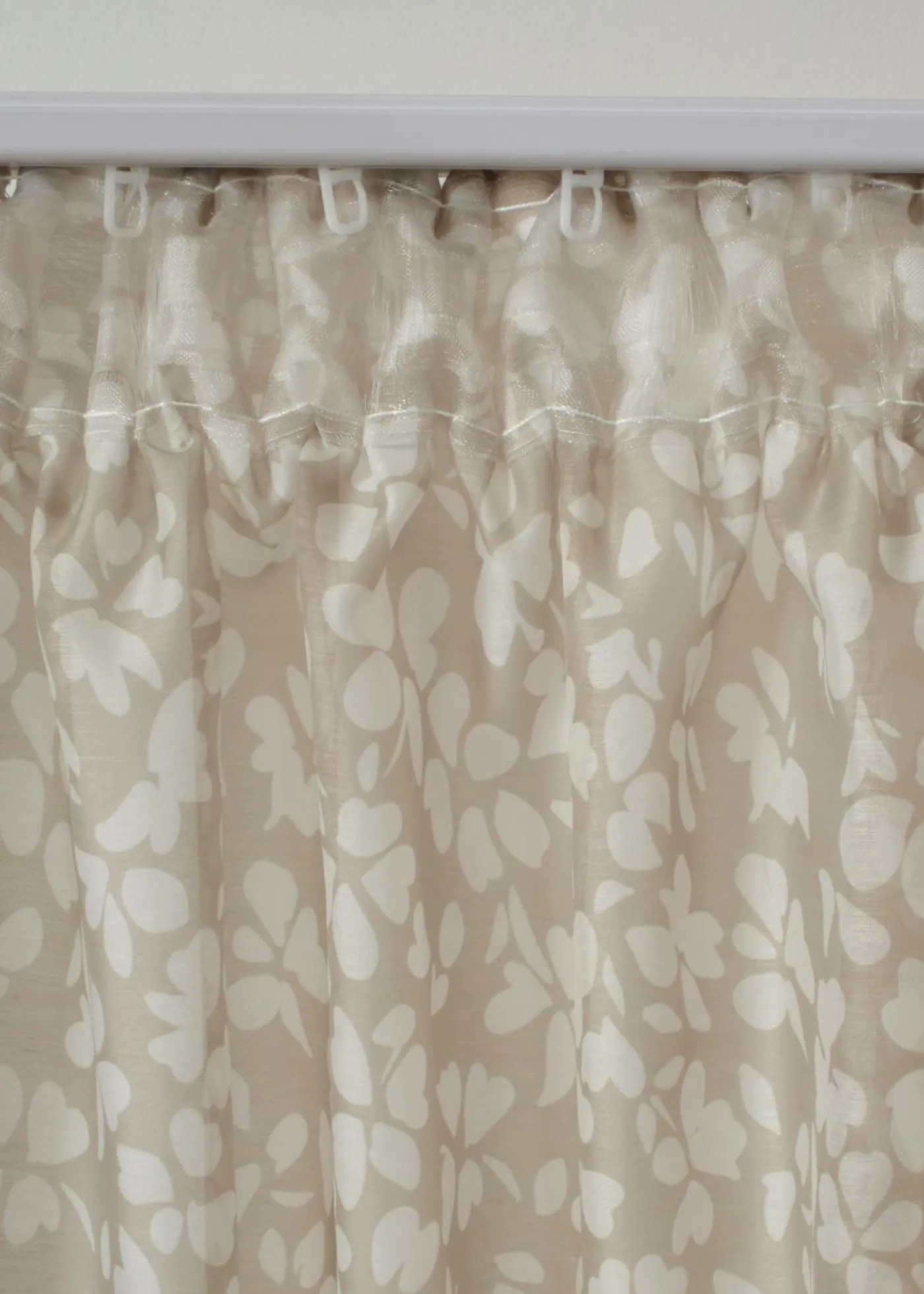 bonprix bonprix Muebles De Comedor·Cortinas Y Estores|Muebles De Sala De Estar·Cortinas De Salón>Cortinas de batista (2 unidades) Beige-blanco