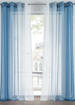 bonprix bonprix Cortinas de gasa ligera, también en tamaño extralargo (2 unidades)