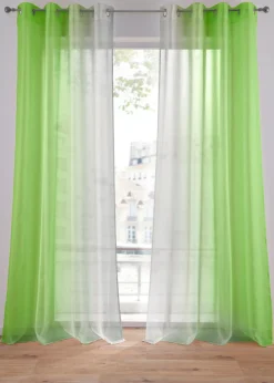 bonprix bonprix Cortinas de gasa ligera, también en tamaño extralargo (2 unidades)