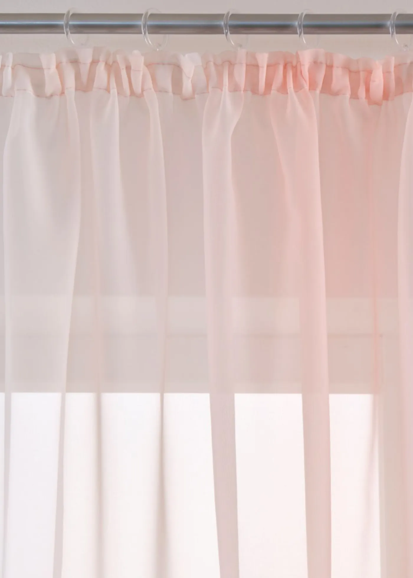 bonprix bonprix Muebles De Comedor·Cortinas Y Estores|Muebles De Sala De Estar·Cortinas De Salón>Cortinas de gasa ligera, también en tamaño extralargo (2 unidades) Rosado