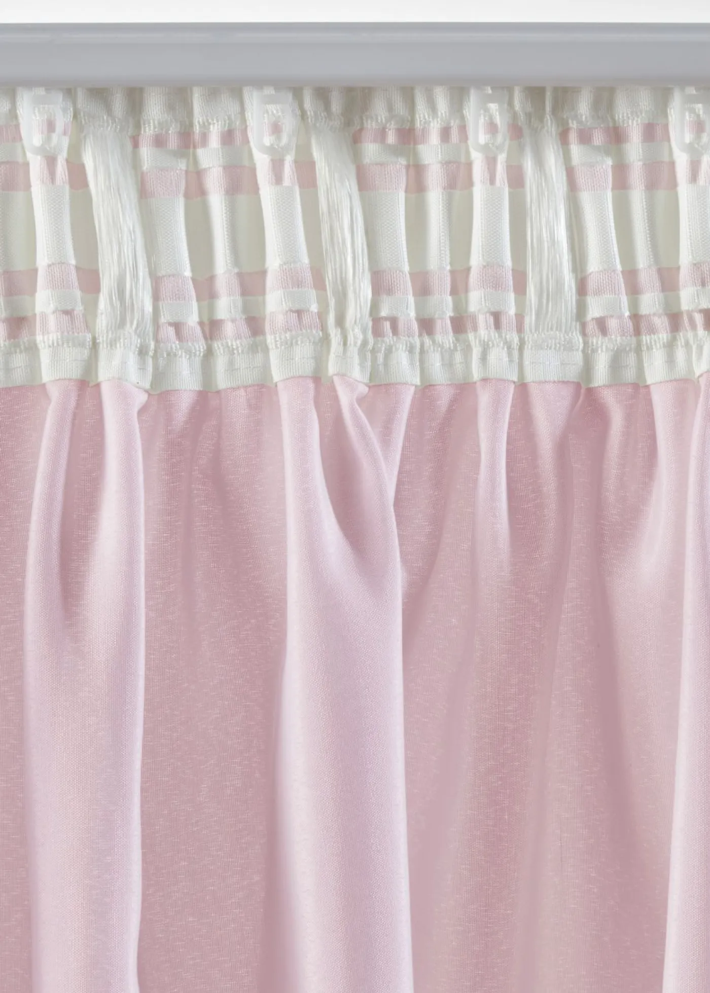 bonprix bonprix Muebles De Sala De Estar·Cortinas De Salón|Cortinas Baratas>Cortinas de material reciclado (2 unidades) rosa pálido