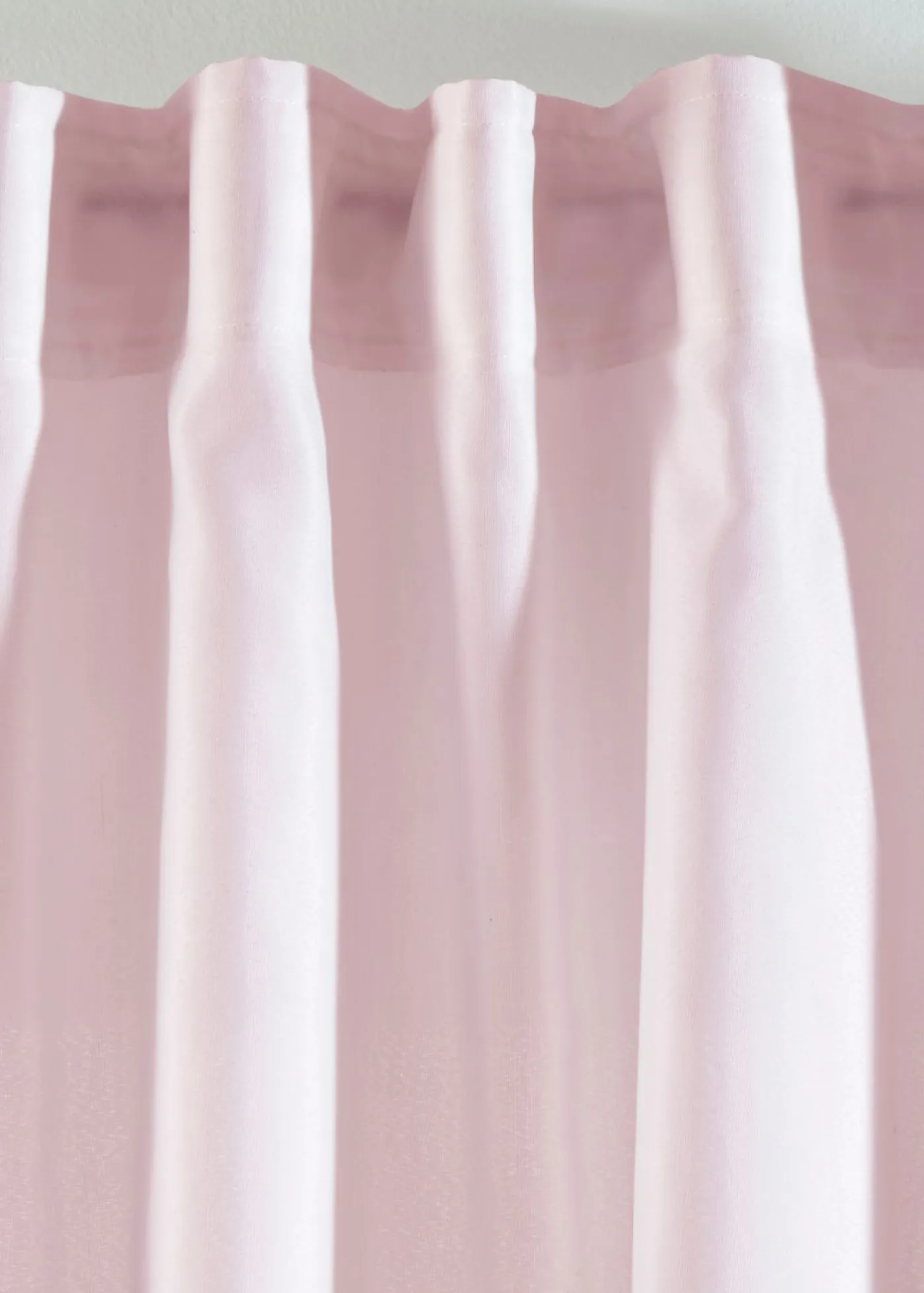 bonprix bonprix Muebles De Sala De Estar·Cortinas De Salón|Cortinas Baratas>Cortinas de material reciclado (2 unidades) rosa pálido