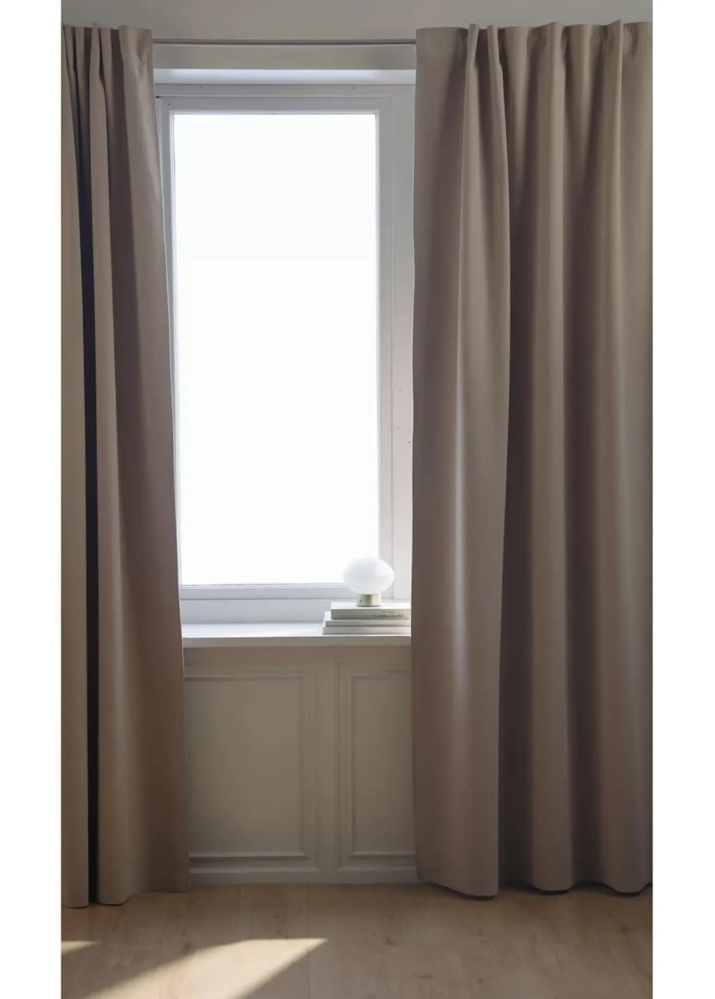 bonprix bonprix Muebles De Sala De Estar·Cortinas De Salón|Cortinas Baratas>Cortinas de material reciclado (2 unidades) rosa pálido