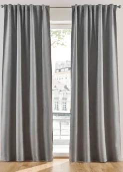 bonprix bonprix Cortinas oscurecedoras con estructura (2 unidades)
