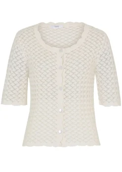 bonprix bonprix Jerséis|Ropa De Punto>Cárdigan Blanco