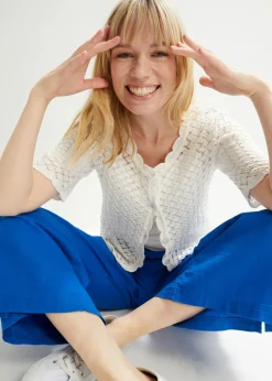 bonprix bonprix Jerséis|Ropa De Punto>Cárdigan Blanco