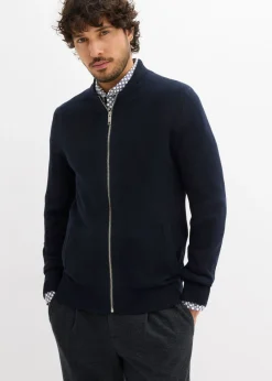 bonprix bonprix Jerséis Y Cárdigans>Cárdigan con regular fit Azul marino