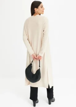 Mujer bonprix bonprix Cárdigan largo de punto con viscosa