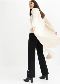 Mujer bonprix bonprix Cárdigan largo de punto con viscosa