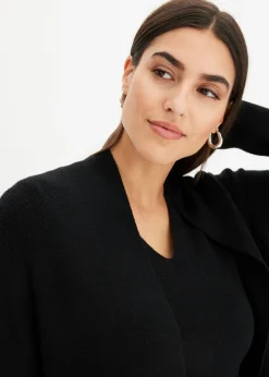 Mujer bonprix bonprix Cárdigan largo de punto con viscosa