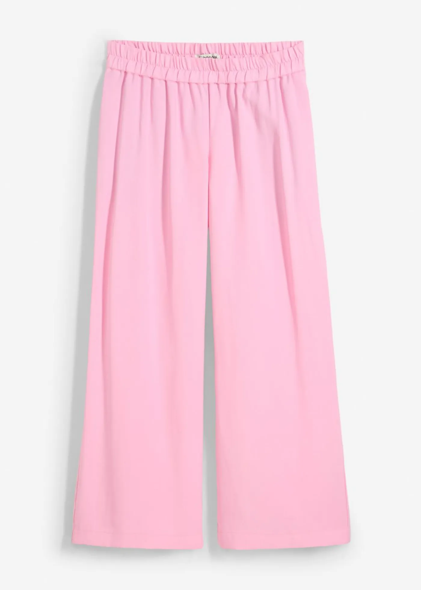 bonprix bonprix Pantalones>Culotte de mezcla de viscosa suave Rosa