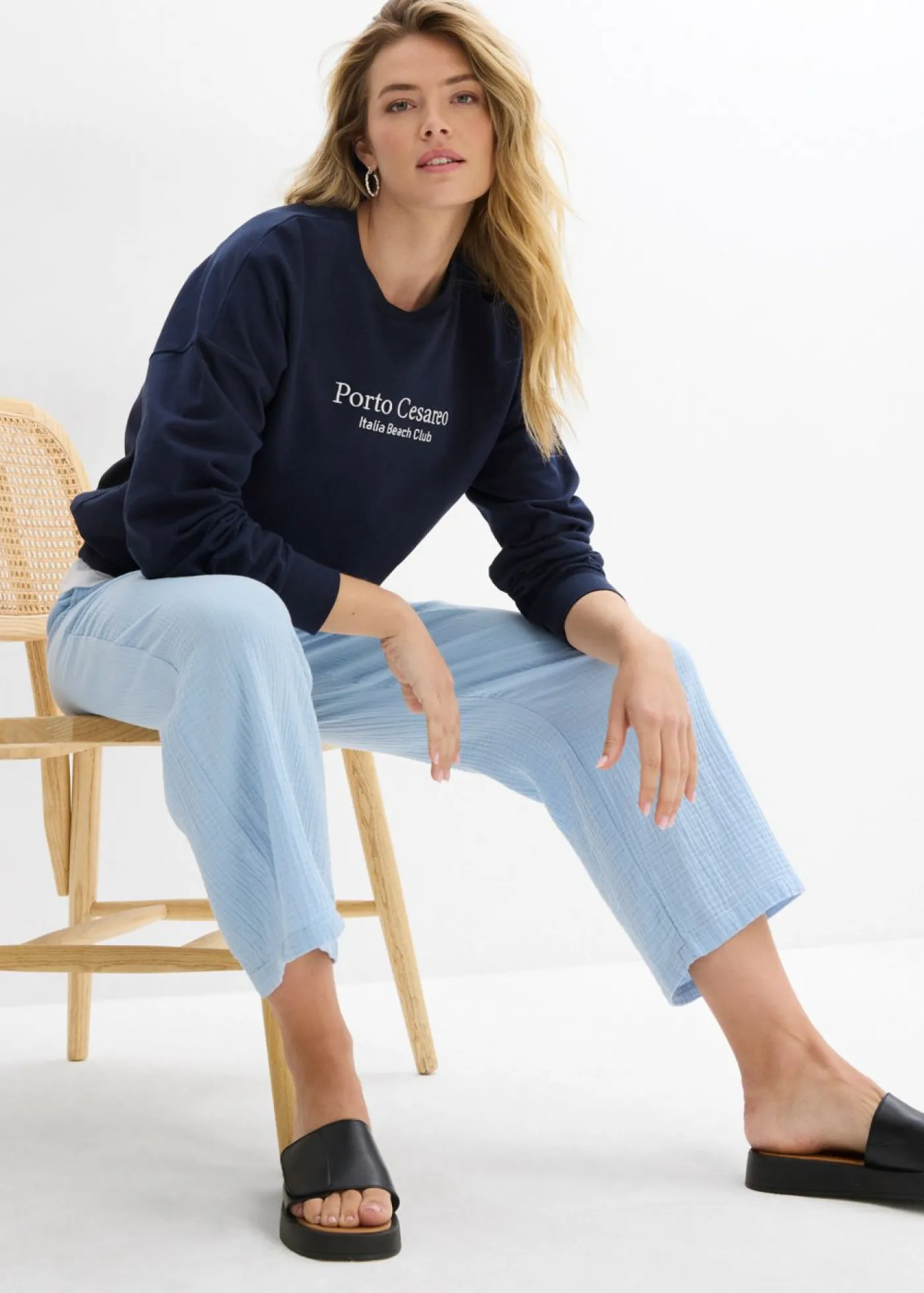 Mujer bonprix bonprix Culotte de muselina de algodón