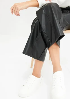 Mujer bonprix bonprix Culotte de piel sintética