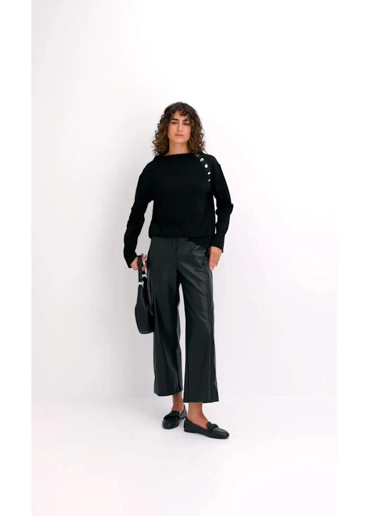 Mujer bonprix bonprix Culotte de piel sintética