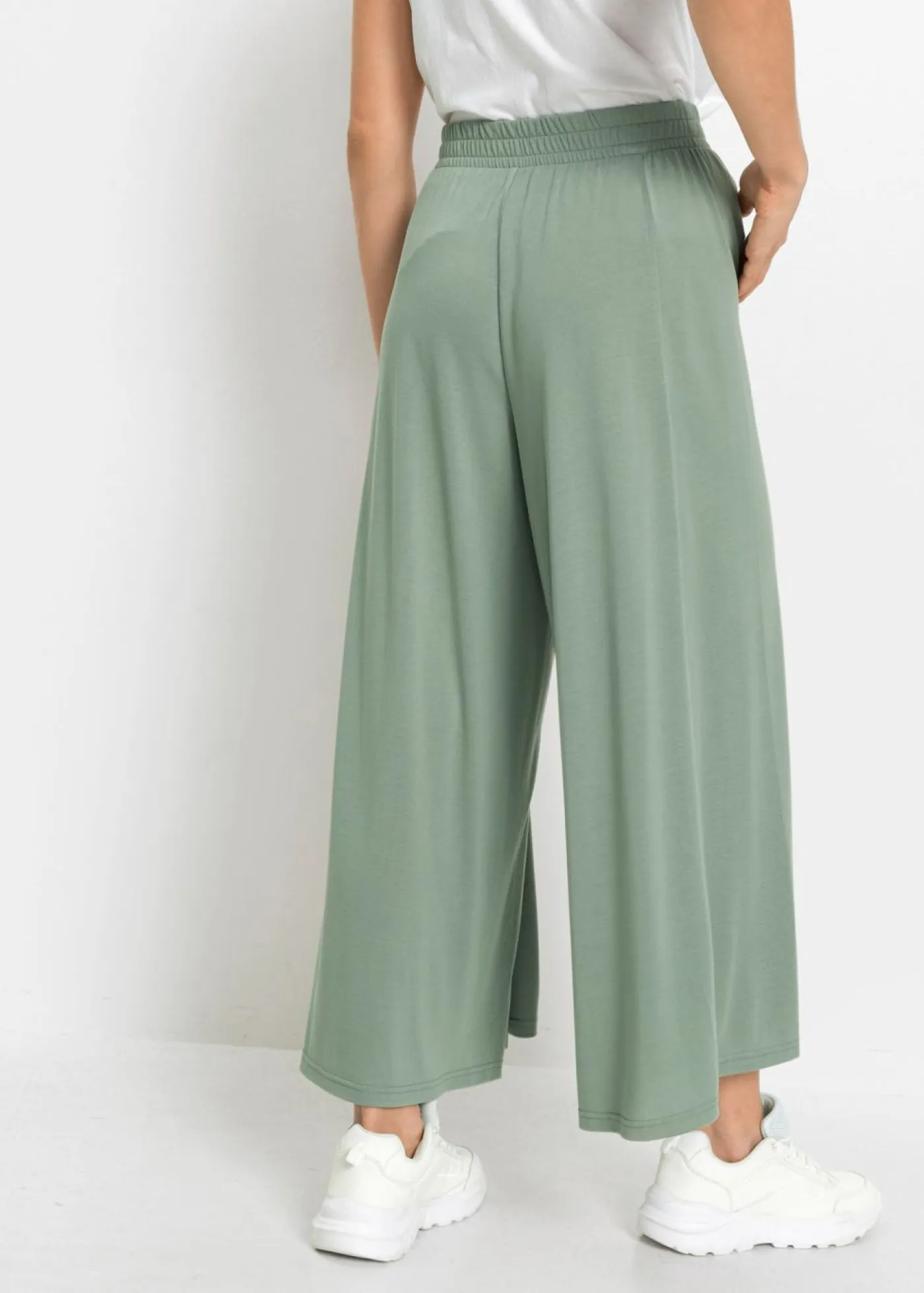 Mujer bonprix bonprix Culotte de punto con pierna ancha