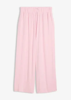 bonprix bonprix Básicos|Pantalones>Culotte de viscosa fluida rosa cristal