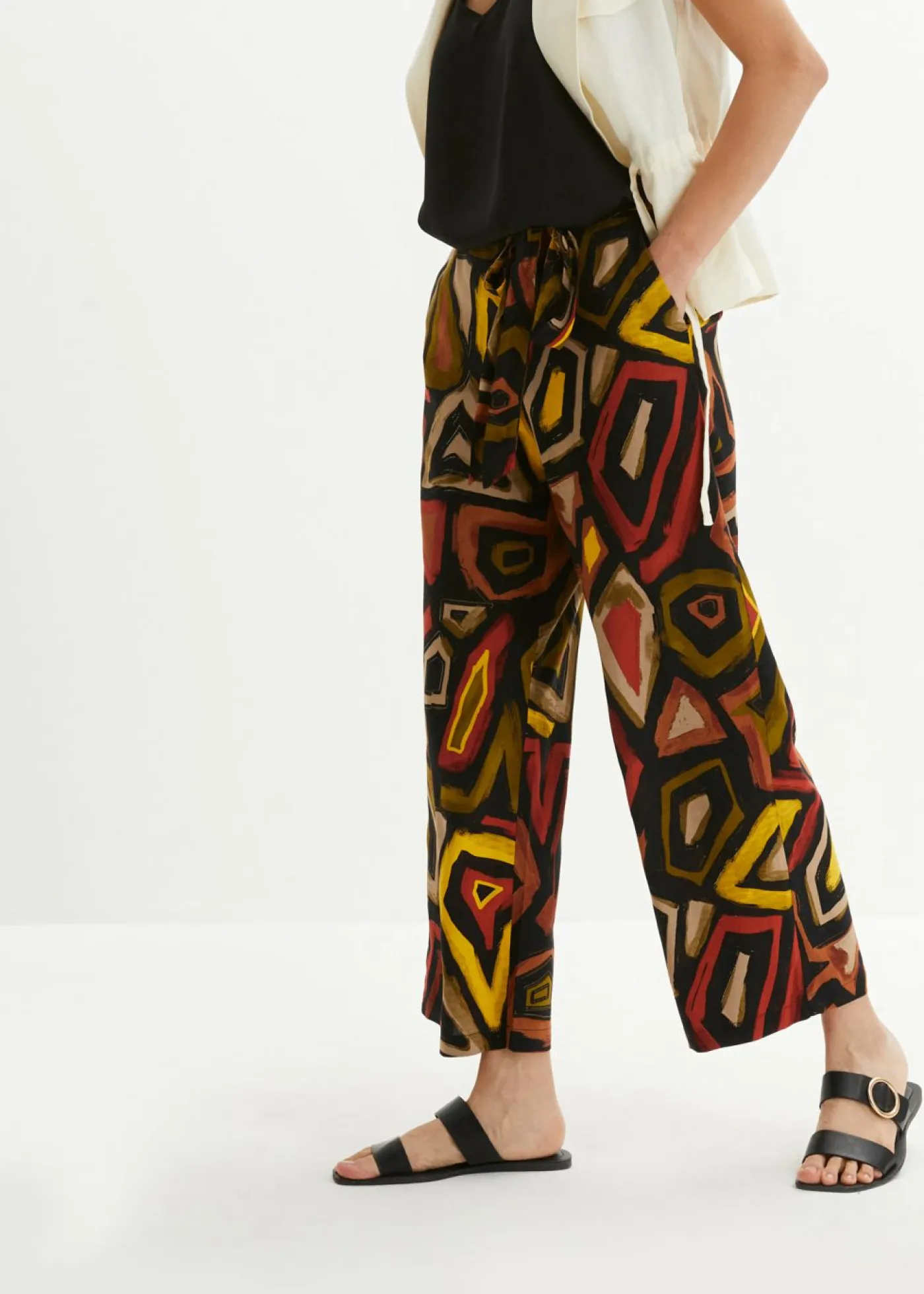 Mujer bonprix bonprix Culotte de viscosa fluida