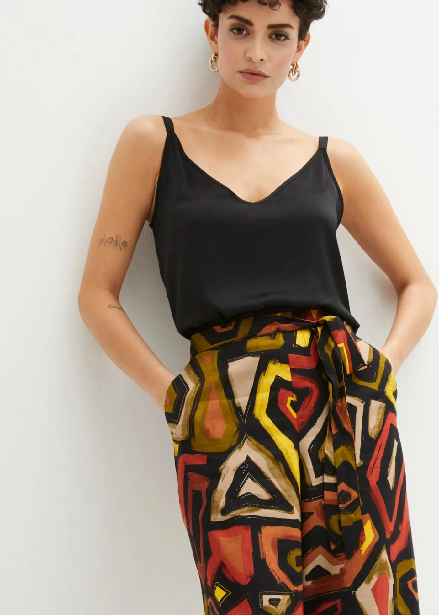 Mujer bonprix bonprix Culotte de viscosa fluida