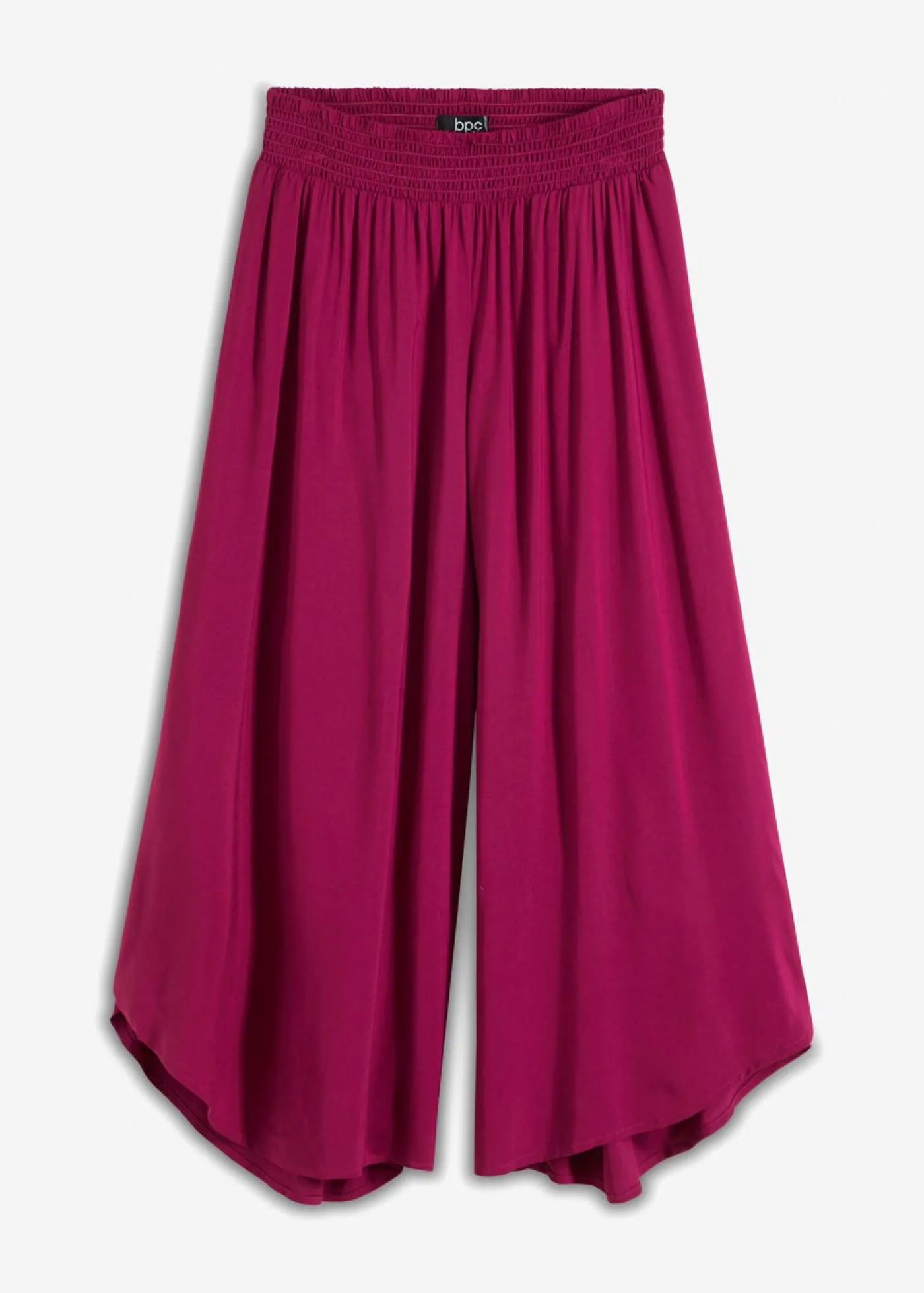 bonprix bonprix Pantalones>Culotte hasta la pantorrilla de viscosa sostenible Violeta