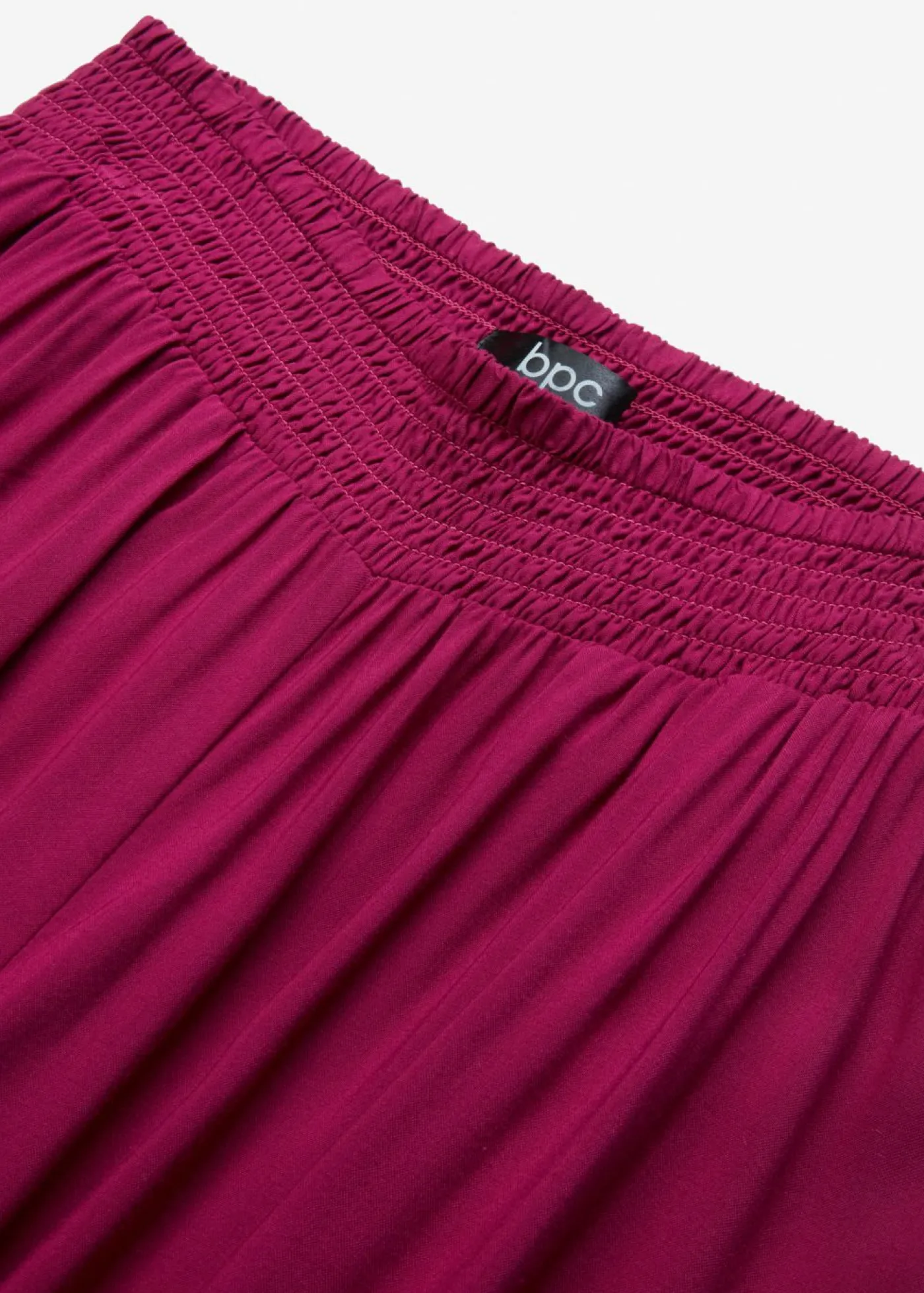 bonprix bonprix Pantalones>Culotte hasta la pantorrilla de viscosa sostenible Violeta