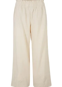 Mujer bonprix bonprix Culotte hasta la pantorrilla de mezcla de lino ligero