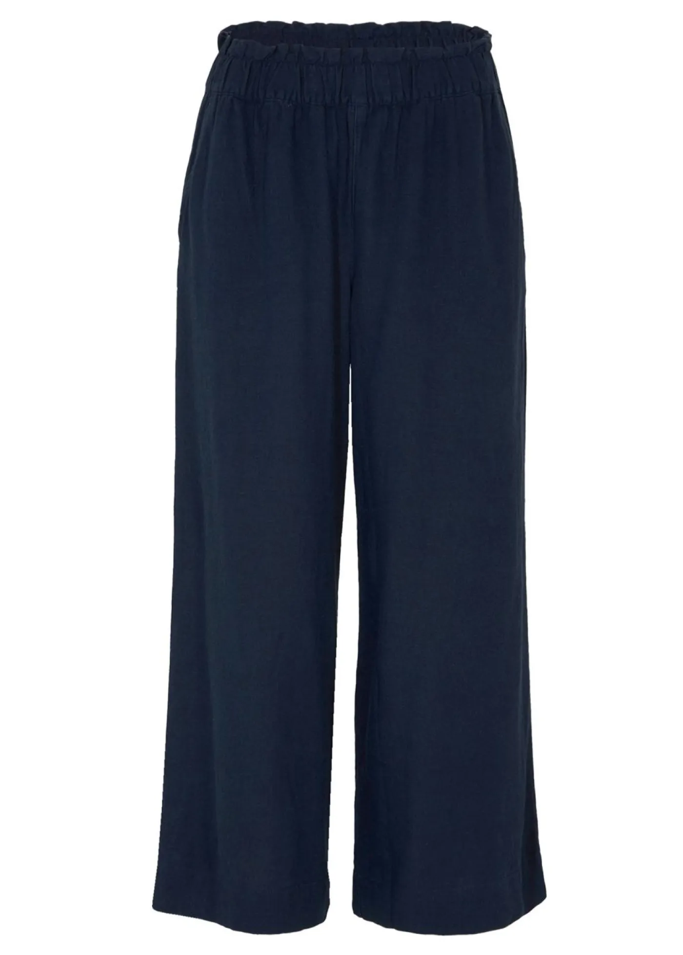 Mujer bonprix bonprix Culotte hasta la pantorrilla de mezcla de lino ligero