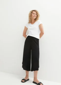 Mujer bonprix bonprix Culotte hasta la pantorrilla de viscosa sostenible
