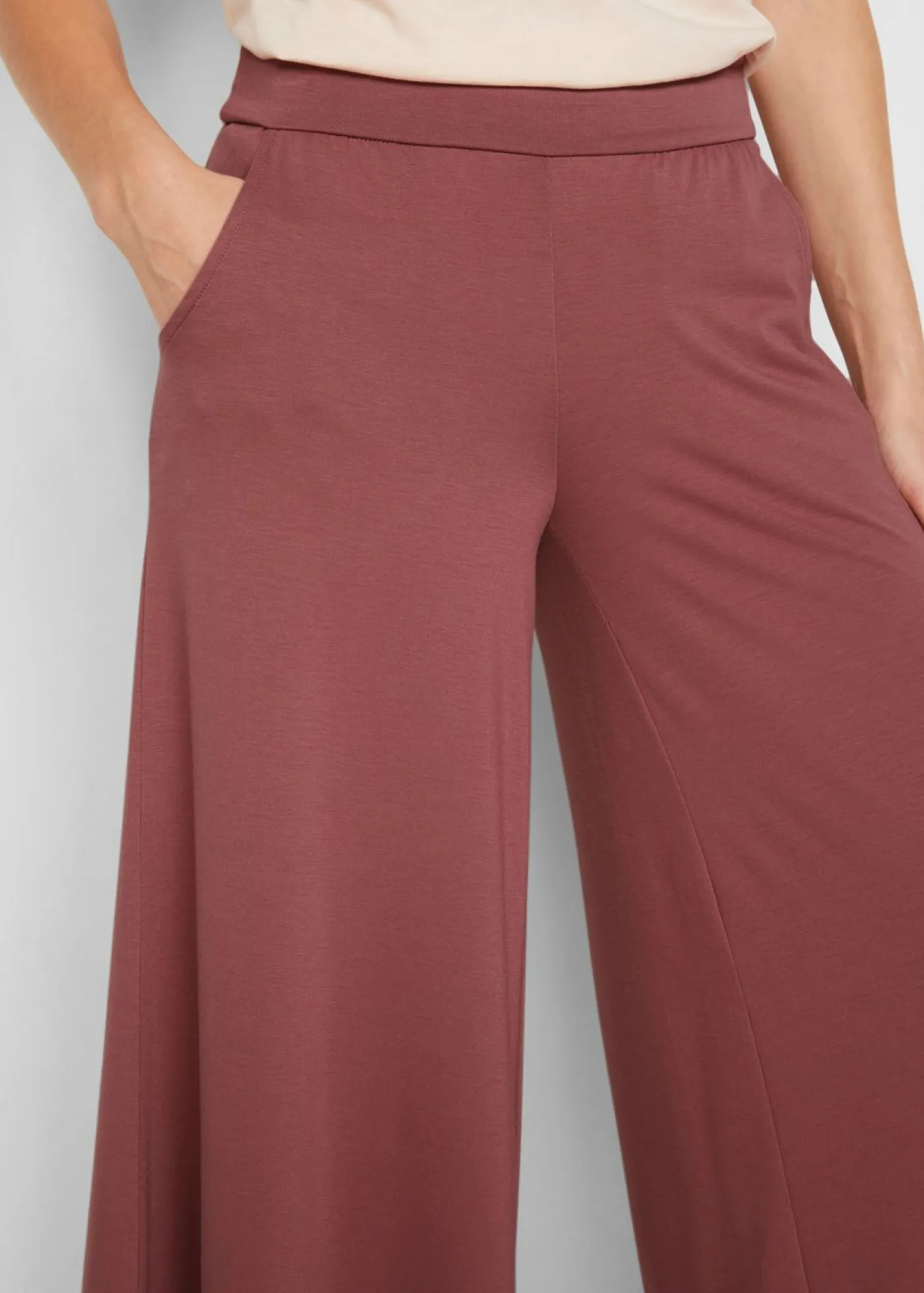 Mujer bonprix bonprix Culotte homewear con pernera ancha