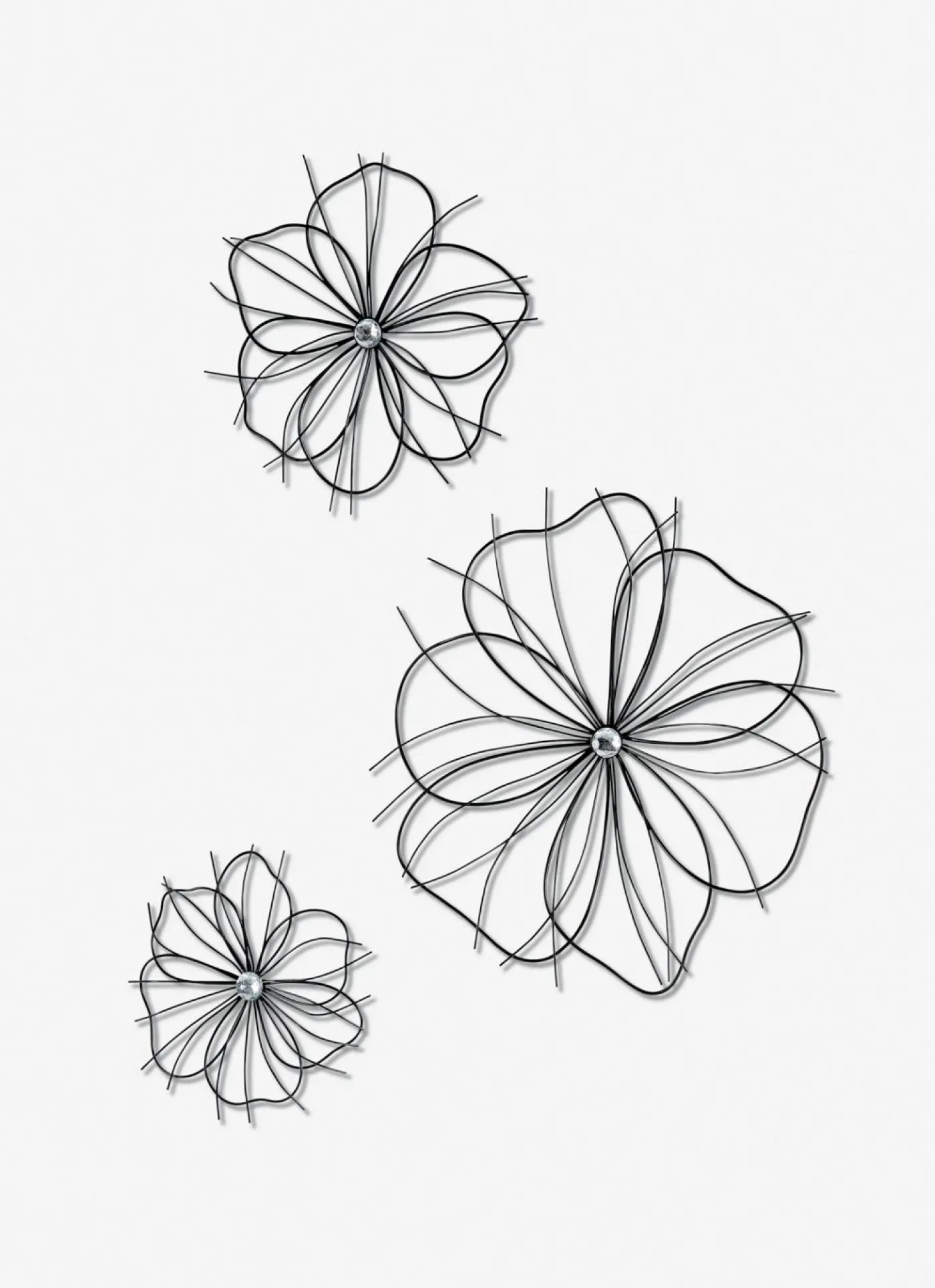 bonprix bonprix Muebles De Vestíbulo·Decoración|Muebles De Sala De Estar·Decoración>Decoración de pared (3 piezas) Negro