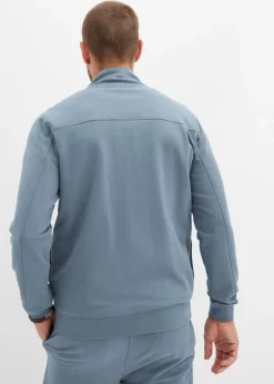 Hombre bonprix bonprix Elegante chaqueta de chándal de suave mezcla de algodón