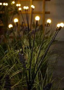 bonprix bonprix Muebles De Exterior·Decoración E Iluminación De Jardín|Decoración De Jardín>Estaca de jardín solar Negro