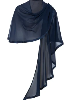 Mujer bonprix bonprix Estola con un delicado detalle de satén