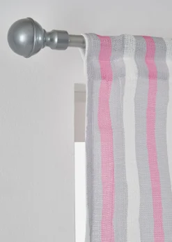 bonprix bonprix Cortinas Baratas|Estores Enrollables Y Plisados>Estor con rayas longitudinales Gris/rosa pálido con rayas