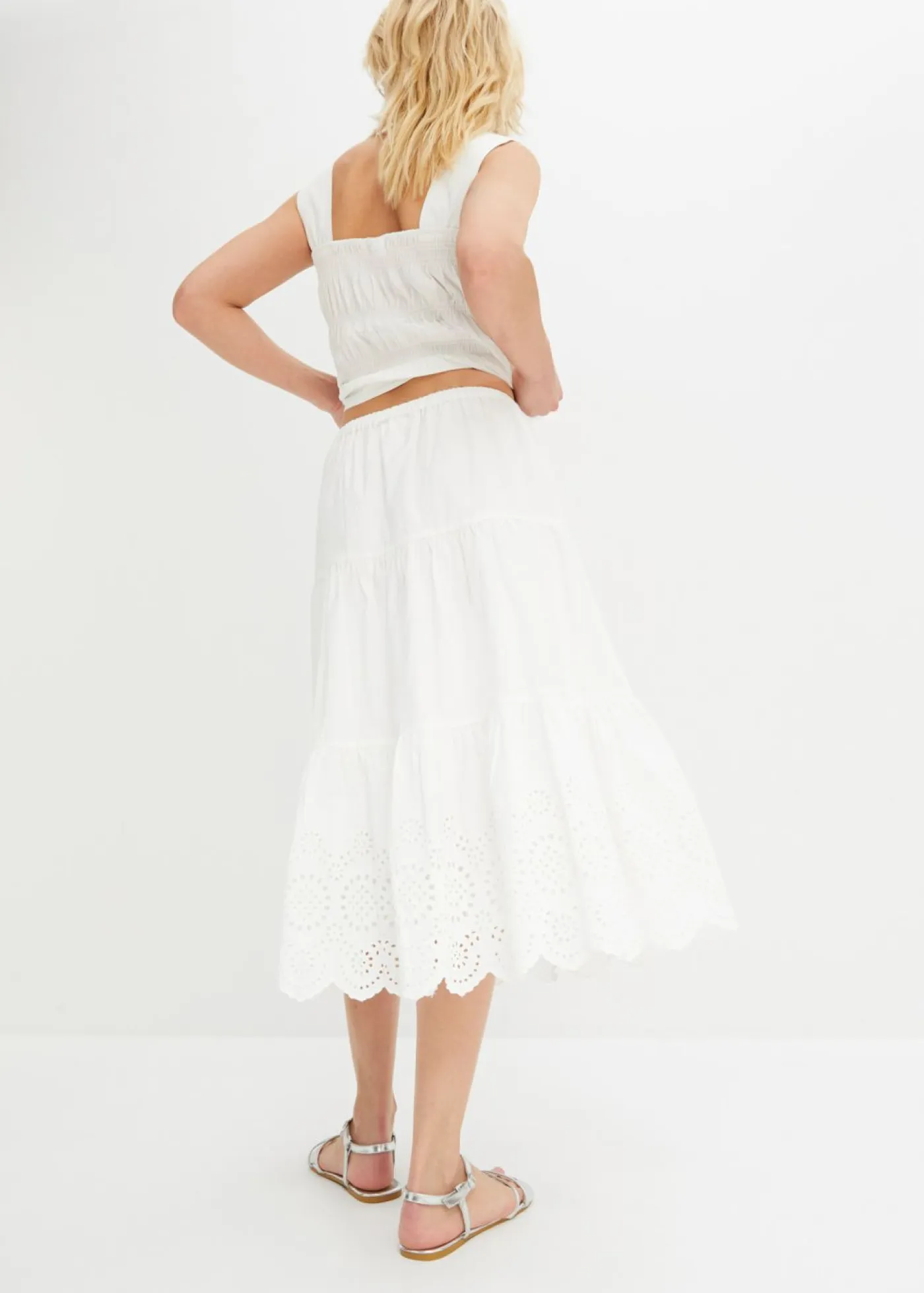 Mujer bonprix bonprix Falda con capas